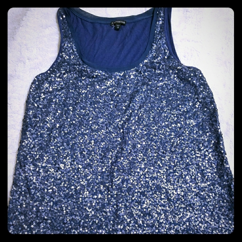 Dressy sparkle Top size Medium